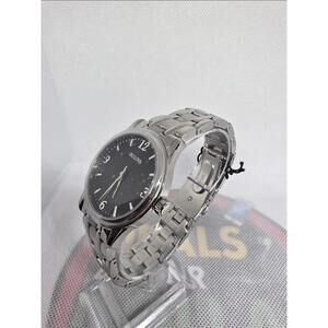 Bulova 96A294 Stainless Steel Black Dial Men's watch.( accepting fair offers)